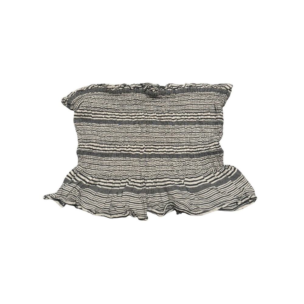 American Eagle Smocked Tube Top Strapless Stretch Fitted Size Small